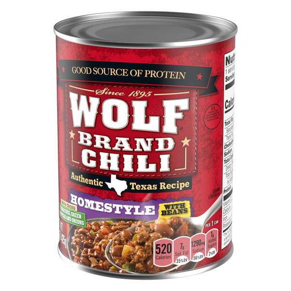 Wolf Brand Chili Homestyle Chili With Beans