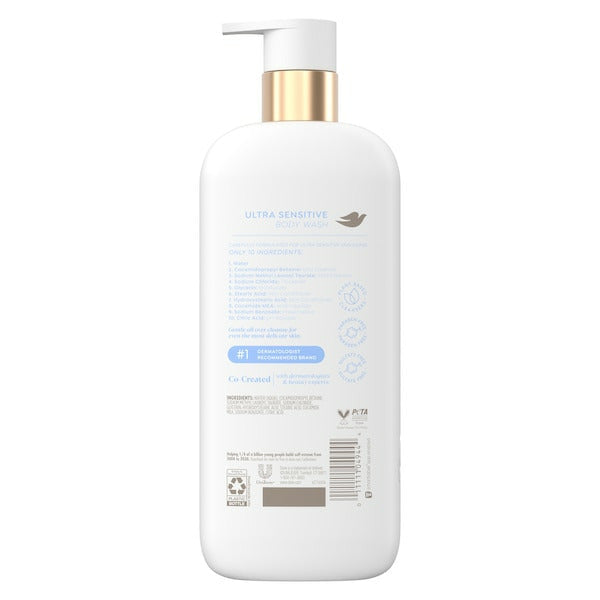 Dove Ultra Sensitive Body Wash Fragrance Free