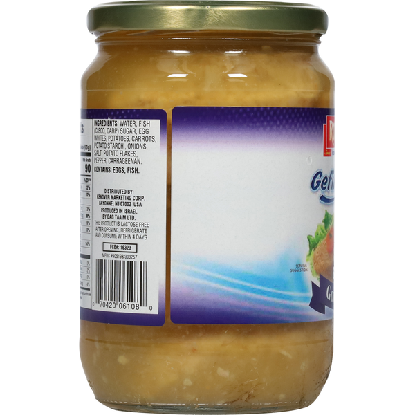 Rokeach Gefilte Fish, Gourmet, Sweet