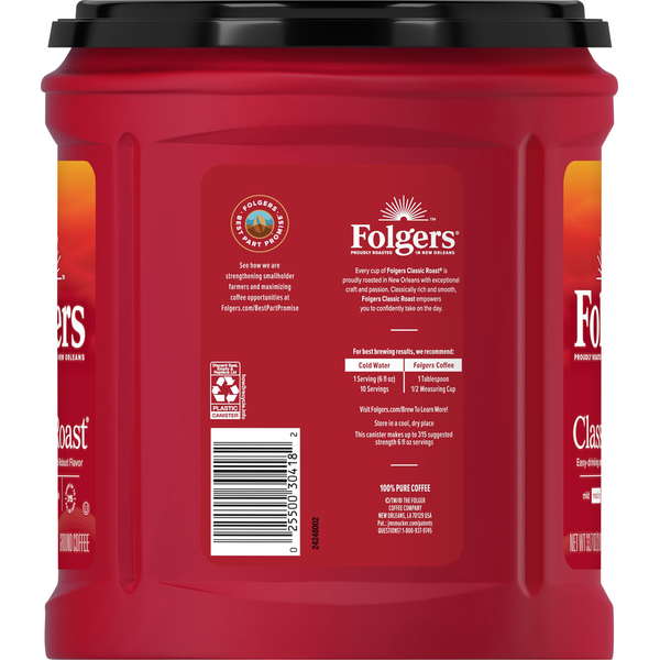 Folgers Ground Medium Classic Roast Coffee