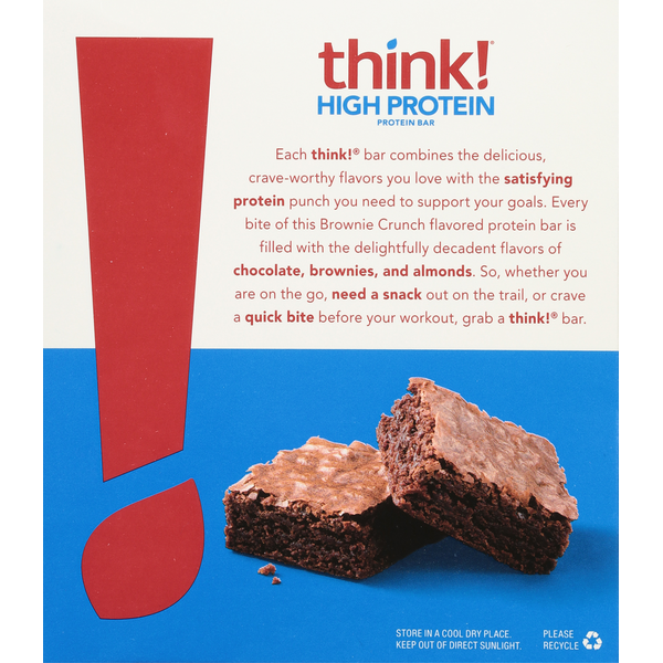 think! Brownie Crunch High Protein Bars