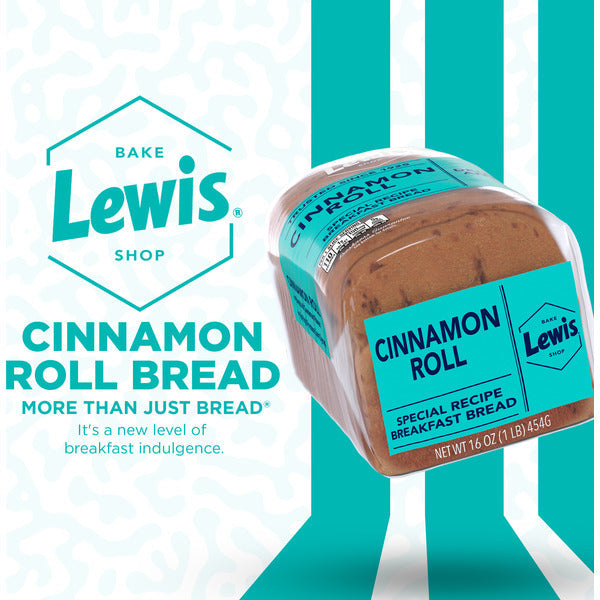 Lewis Bake Shop Cinnamon Roll Bread