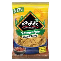 On The Border Homestyle Thick & Crispy Tortilla Ch...
️