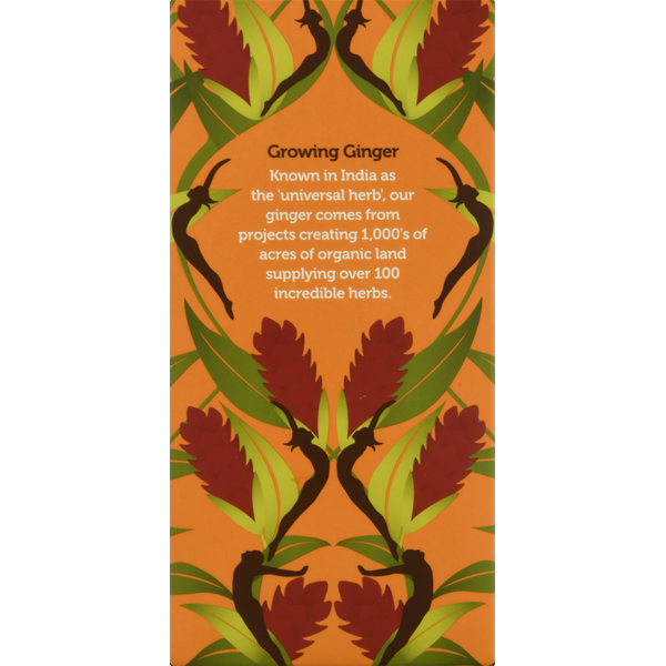 Pukka Herbal Tea, Organic, Three Ginger, Sachets
