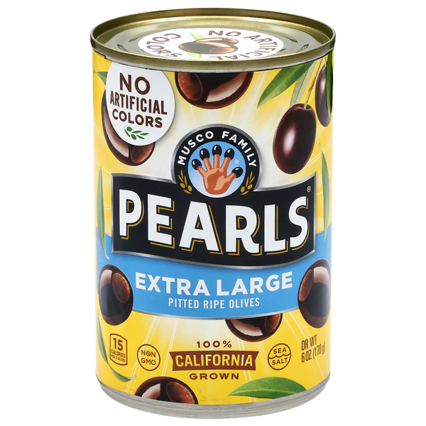 Pearls Extra Large Pitted California Ripe Olives