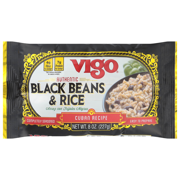 Vigo Black Beans & Rice, Cuban Recipe, Authentic