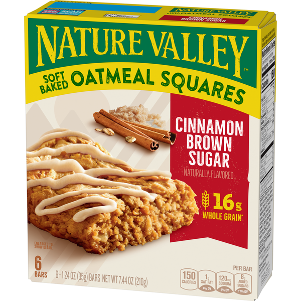 Nature Valley Cinnamon Brown Sugar Soft-Baked Oatmeal Squares