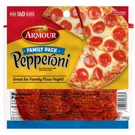 Armour Family Pack Pepperoni Slices️