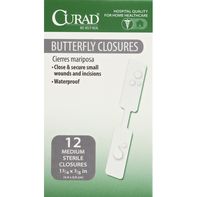 CURAD Butterfly Closures, Sterile, Medium️