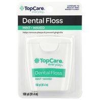 TopCare Waxed Dental Floss, Mint️