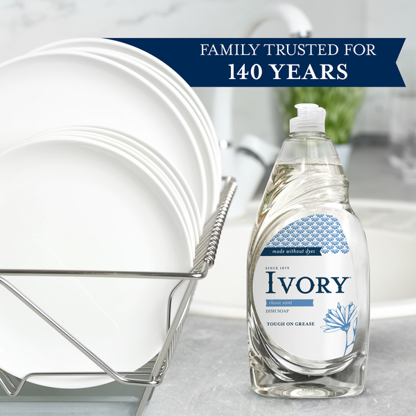 Ivory Ultra Concentrated Dishwashing Liquid Dish Soap, Classic Scent