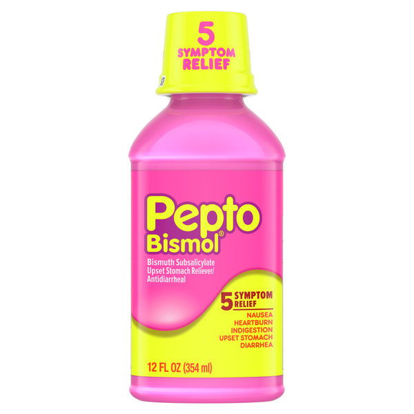 Pepto-Bismol Original Liquid for Nausea, Heartburn, Indigestion, Upset Stomach