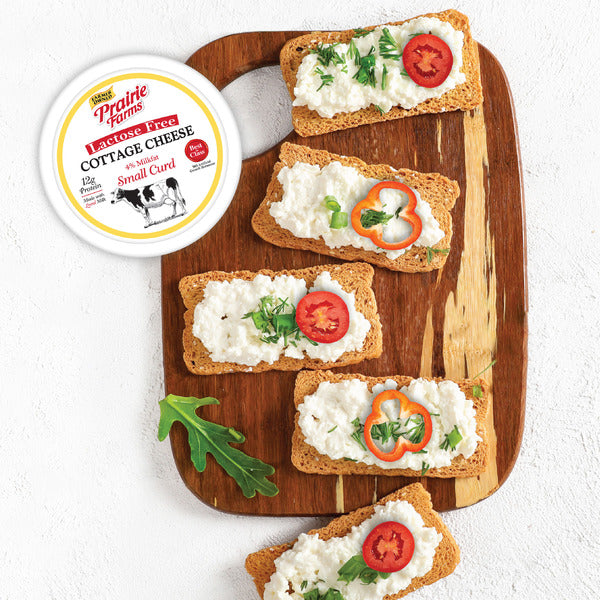 Prairie Farms Lactose Free 4% Small Curd Cottage Cheese