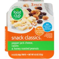 Food Club Snack Classics, Pepper Jack Cheese, Rais...
️