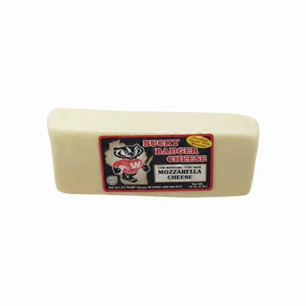 Bucky Badger Mozzarella Low Moisture Part Skim Cheese