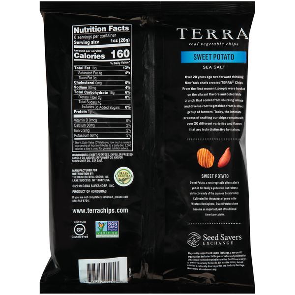 TERRA Sweet Potato Real Vegetable Chips