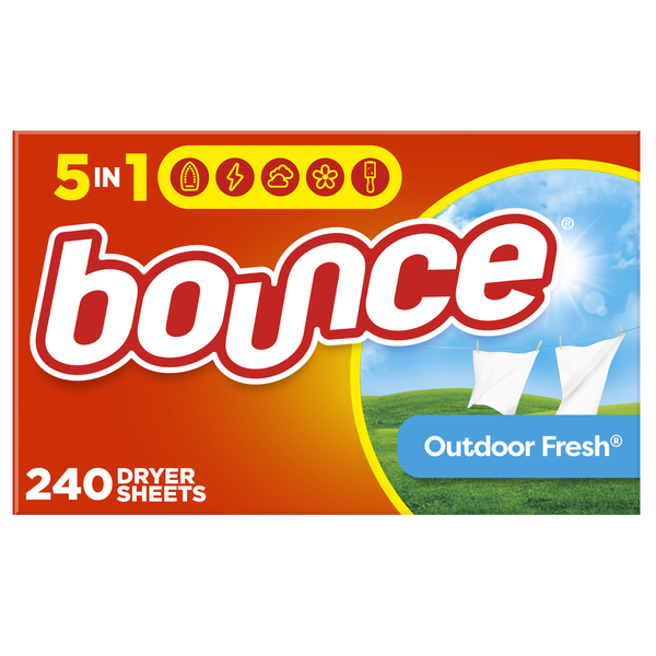 Bounce Fabric Softener Sheets, Outdoor Fresh