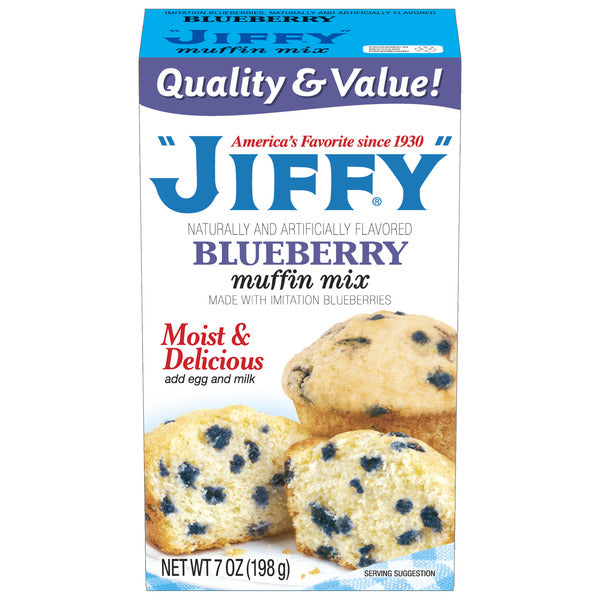 Jiffy® Blueberry Muffin Mix DestGlow