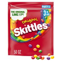 Skittles NFL Football Chewy Candy Party Size Fruity Candy DestGlow