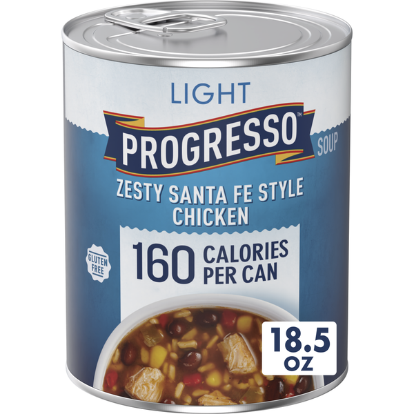 Progresso Light, Zesty Santa Fe Style Chicken Soup, Gluten Free