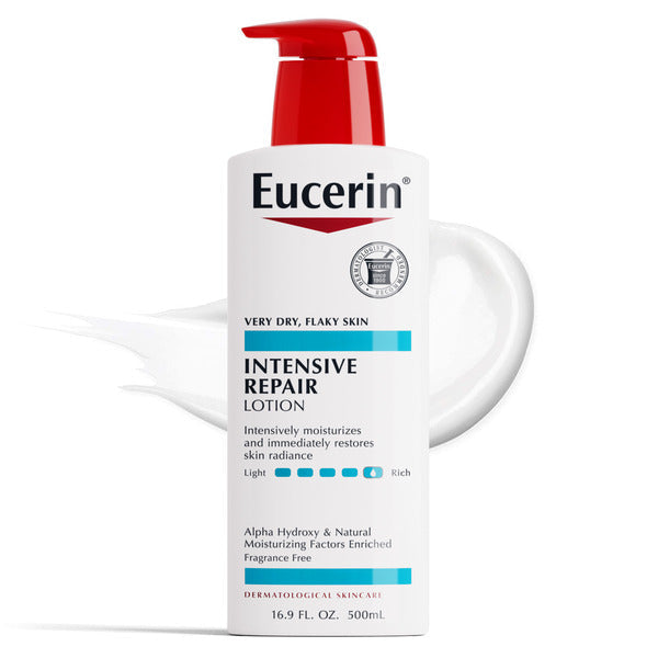 Eucerin Intensive Repair Body Lotion for Very Dry, Flaky Skin