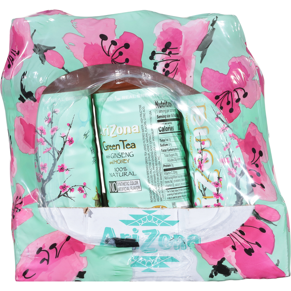 AriZona Green Tea with Ginseng and Honey, Bottles