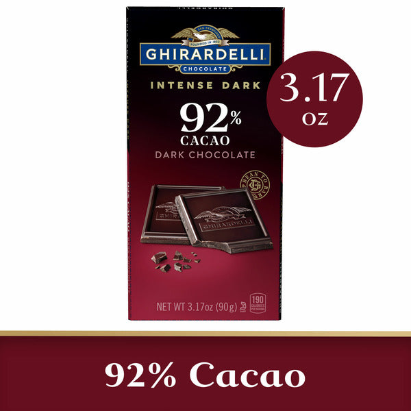 Ghirardelli Intense Dark Chocolate Bar - 92% Cacao
