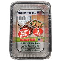 Handi-foil Meal Prep Pans with Board Lids️