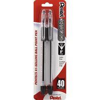 Pentel Ball Point Pens, Fine, Black Ink️