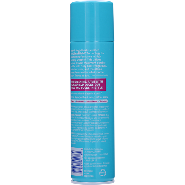 Rave 4x Mega Hold Scented Hair Spray