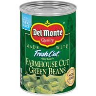 Del Monte Green Beans, Farmhouse Cut, Blue Lake️