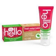 hello Fluoride Free Toothpaste Fresh Watermelon️