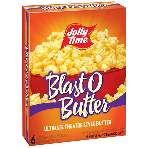 Jolly Time Blast O Butter Microwave Popcorn