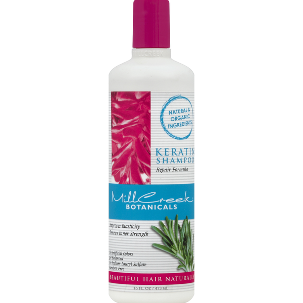 Mill Creek Shampoo, Keratin, Repair Formula