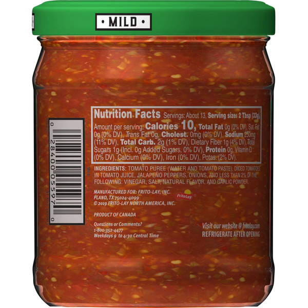 Tostitos Chunky Salsa, Mild