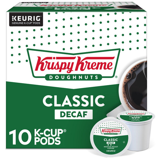 Krispy Kreme Classic Decaf K-Cup Pods