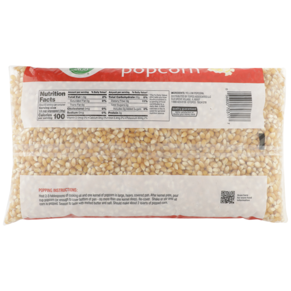 Food Club Yellow Popcorn