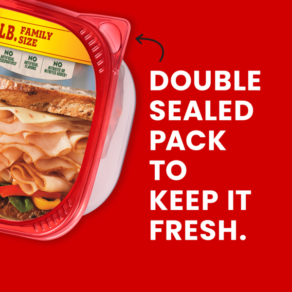 Hillshire Farm Ultra Thin Sliced Honey Roasted Turkey Breast Sandwich Meat, 16 oz