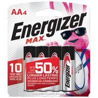 Energizer AA Batteries, Double A Alkaline Batterie...
️