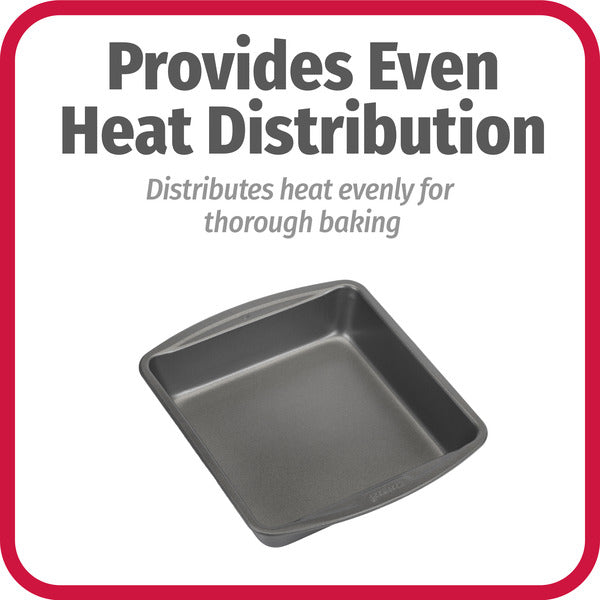 GoodCook Everyday Nonstick Steel Square Pan 8x8