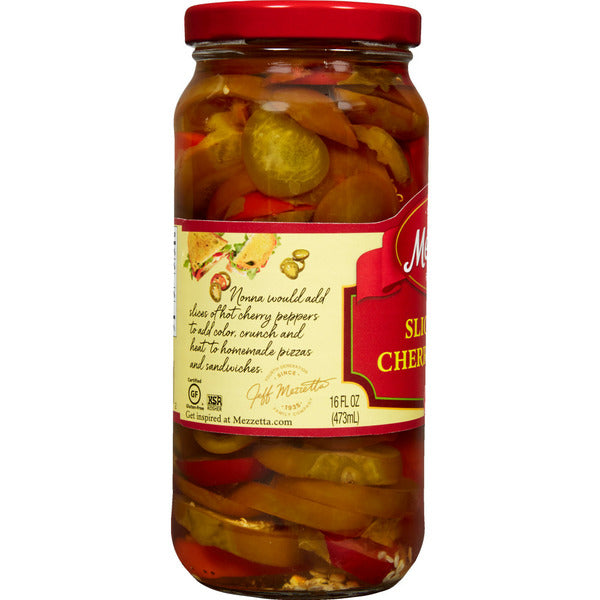 Mezzetta Sliced Hot Cherry Peppers