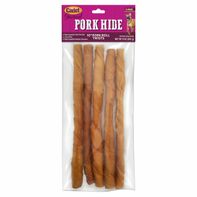 Cadet Gourmet 10" Pork Roll Twists Pork Hide Premi...
️