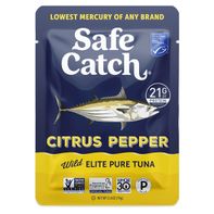 Safe Catch Elite Wild Tuna, Citrus Pepper, Mercury...
️