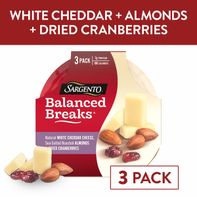 Sargento Balanced Breaks® Natural White Cheddar Ch...
️