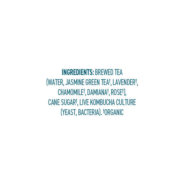 Brew Dr. Kombucha Organic Love, w/ Lavender Jasmine & Chamomile