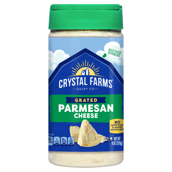 Crystal Farms Grated Parmesan Cheese