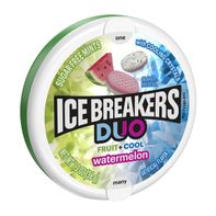 ICE BREAKERS Duo Fruit Plus Cool Watermelon Sugar ...
️