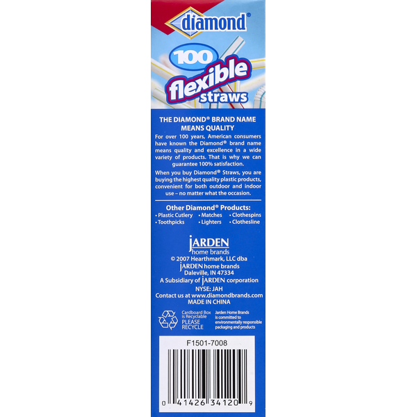 Diamond Straws, Flexible