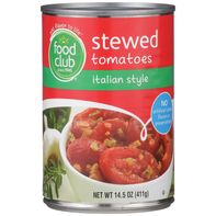 Food Club Italian Style Stewed Tomatoes️