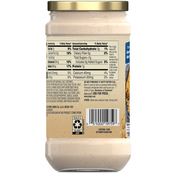 Prego Homestyle Alfredo Pasta Sauce